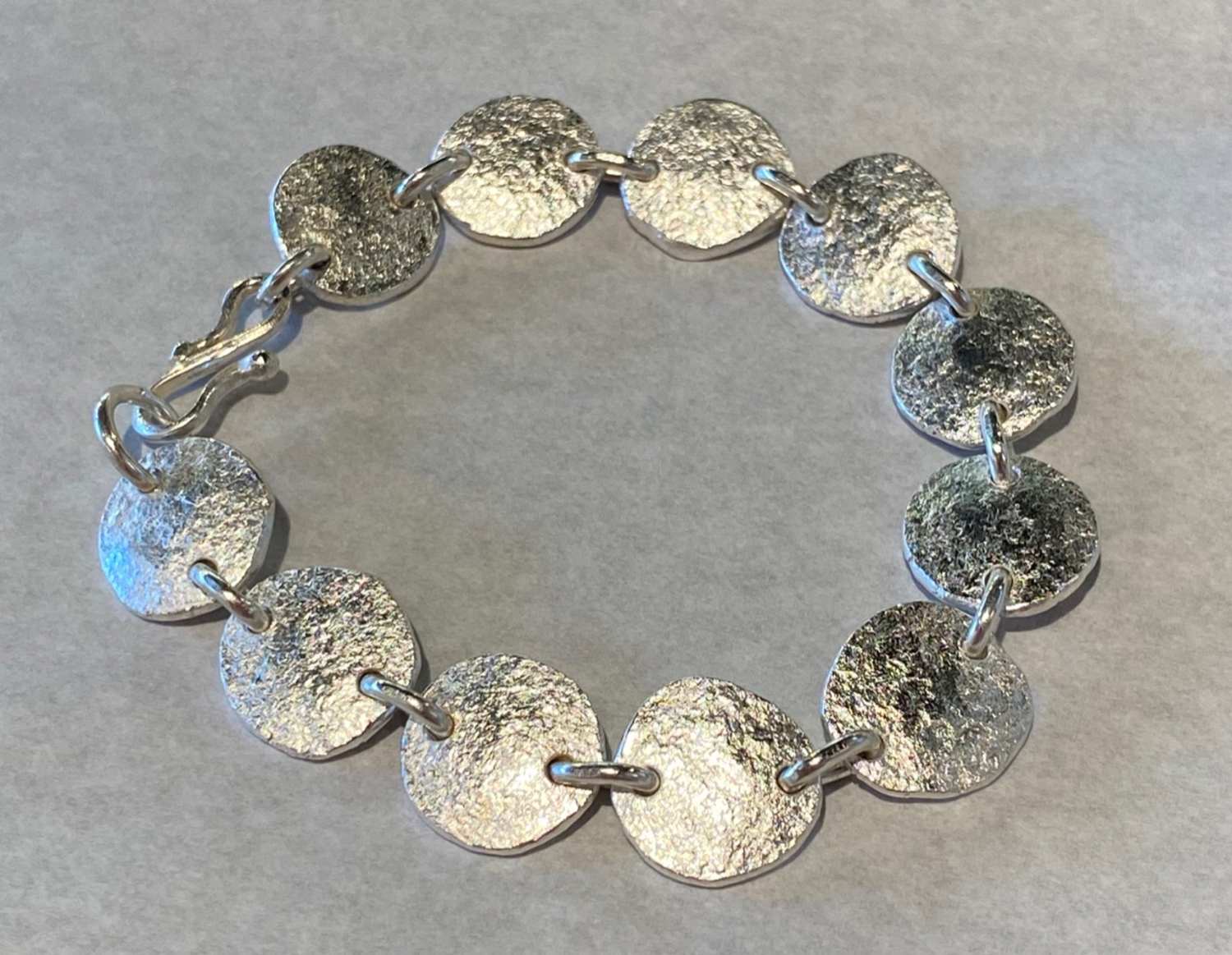 Sterling silver and Fine Silver bracelet