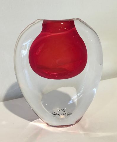 Eclipse vase - red