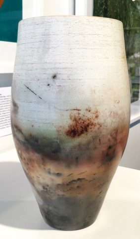 Large Sagar fired vase
