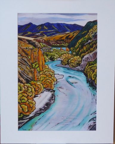 Print - Medium - Kawarau River, Central Otago