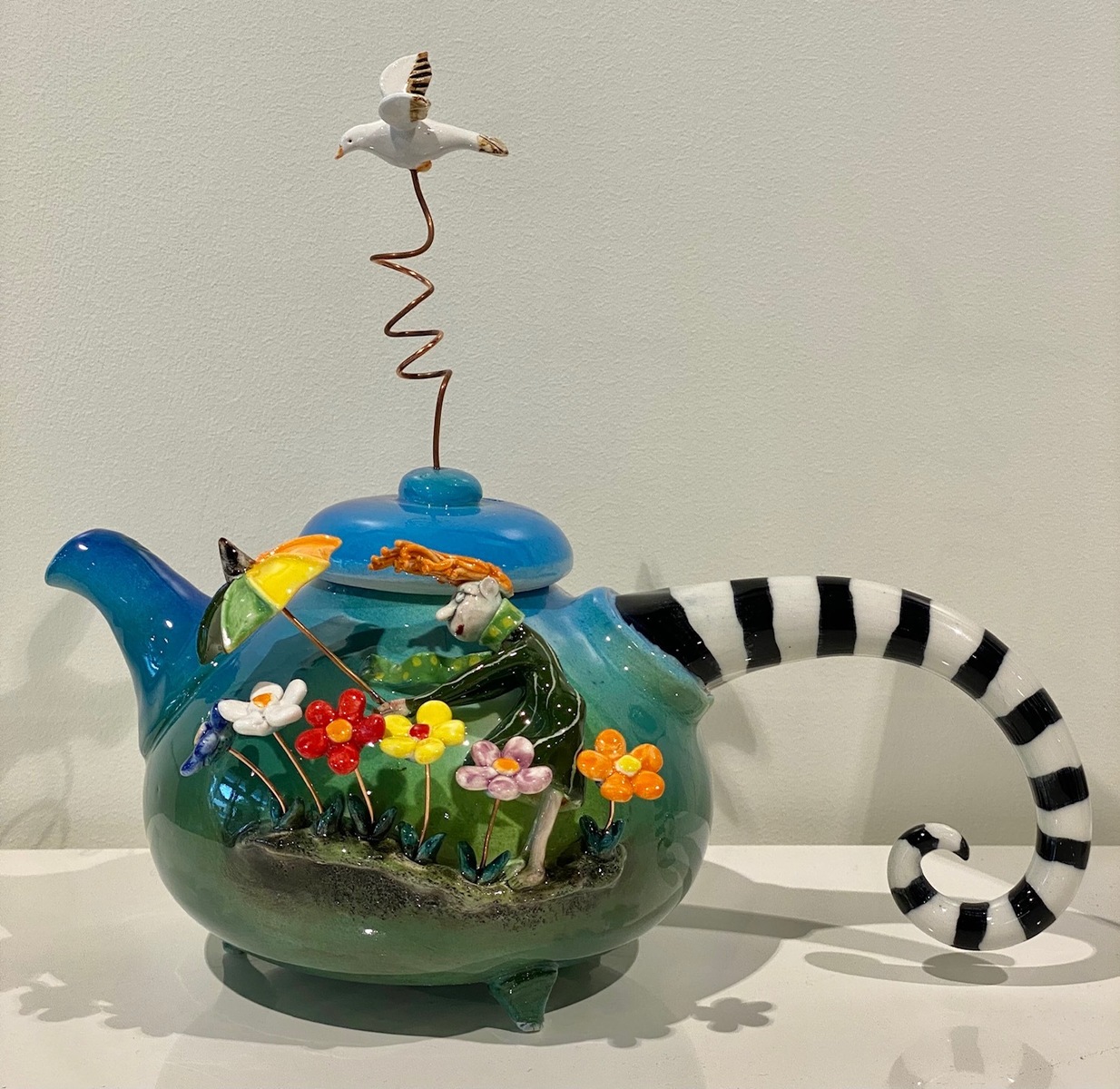 Teapot - with Seagull