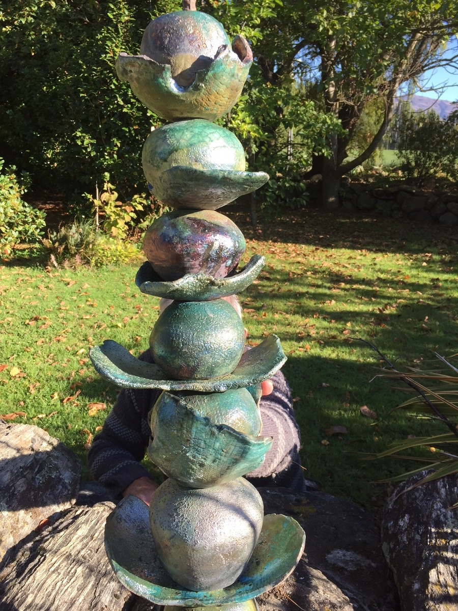 Raku Stack -solo Exhibition - Realignment - Four Years On