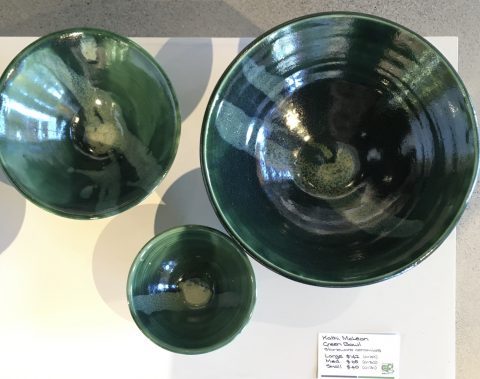 Green bowl -medium