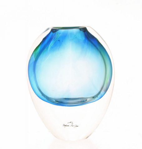 Eclipse Vase - Blue/green
