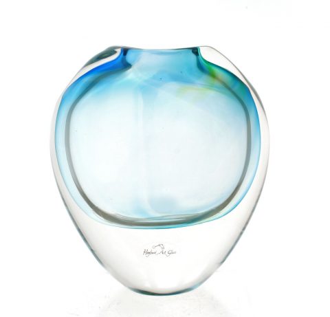 Eclipse Vase - Blue/lime