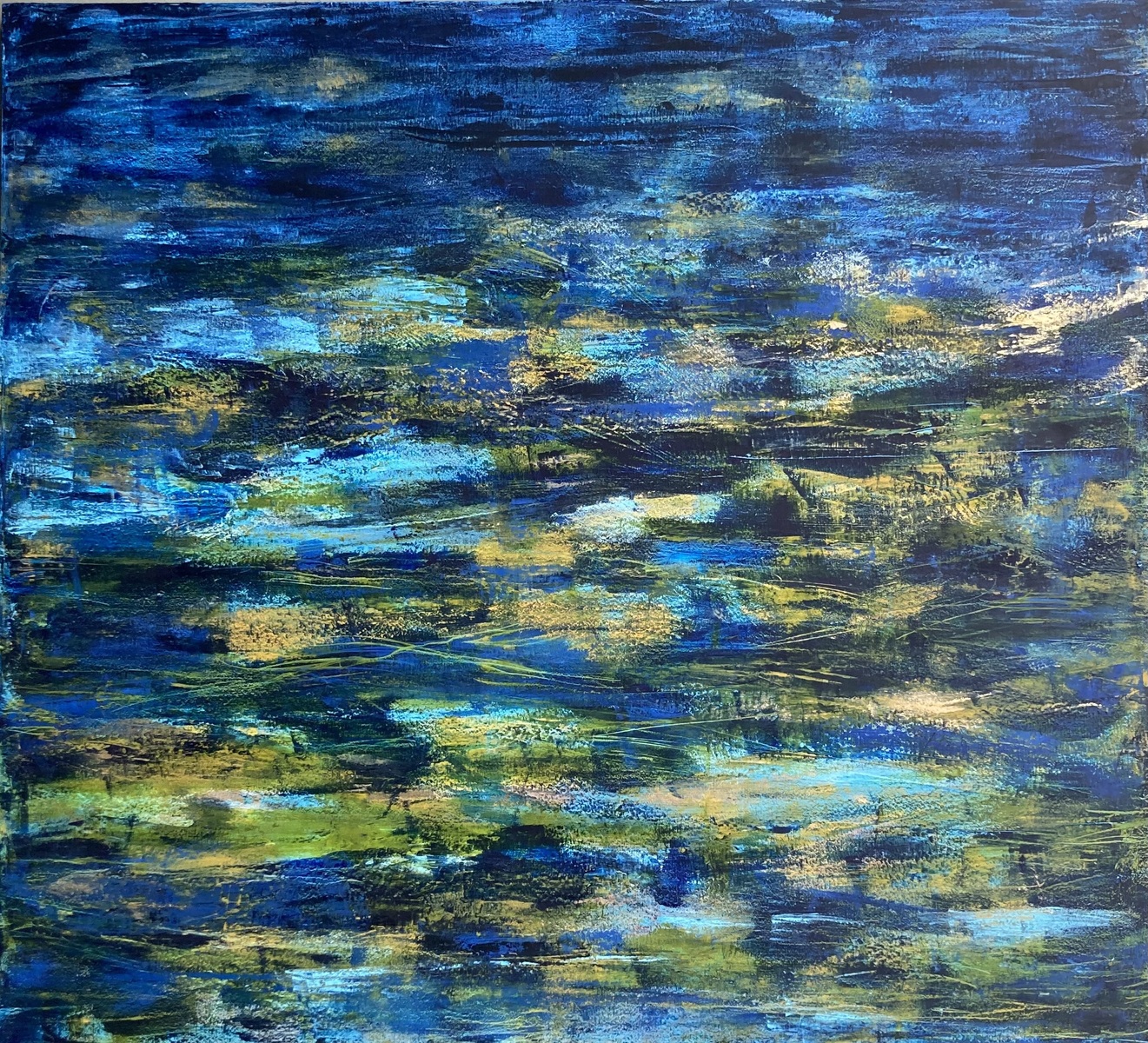 River Reflection, Galactic Blue - Reflections solo