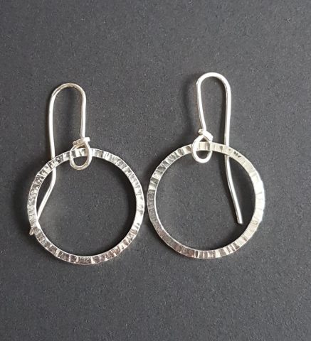 Forged Loop earrings