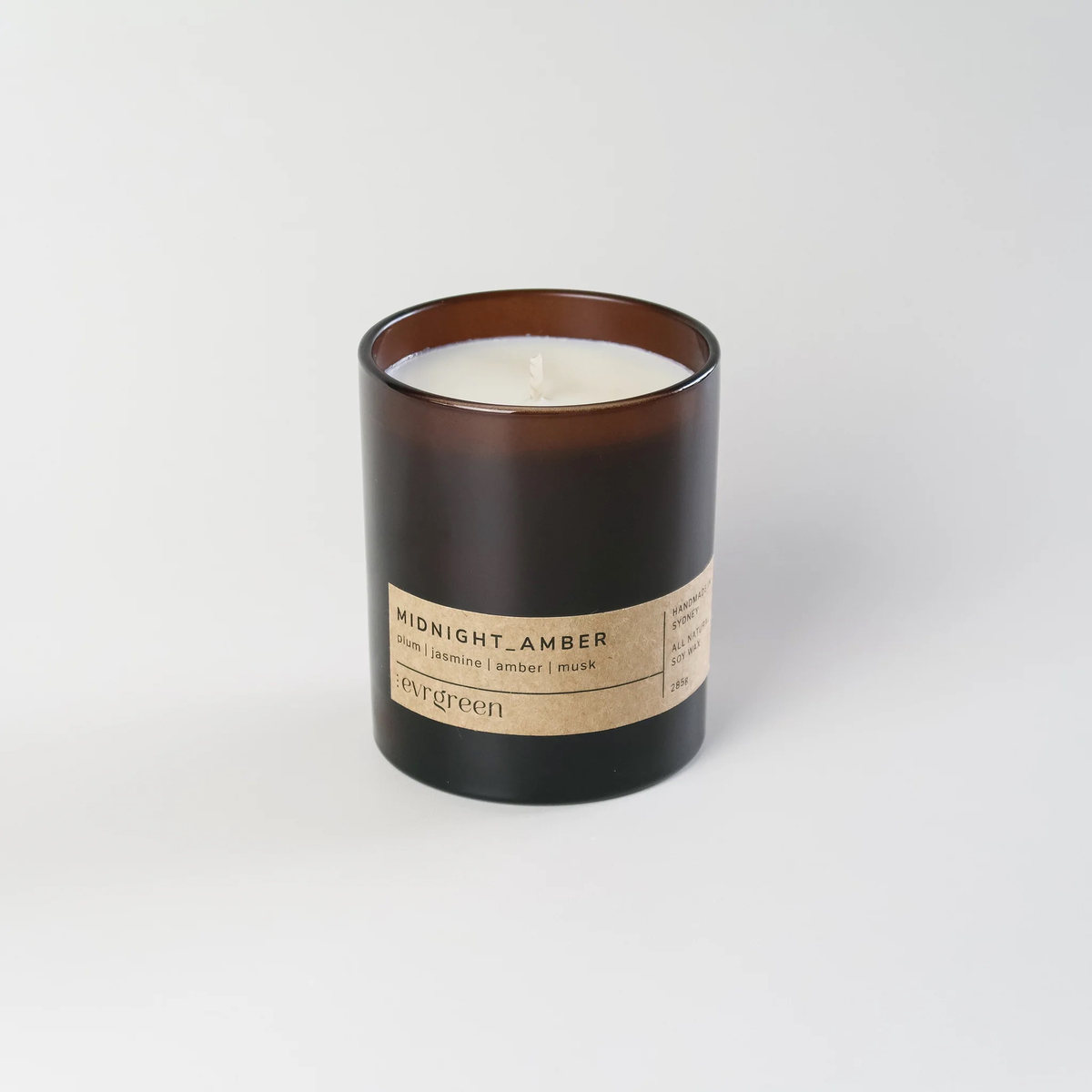 Midnight_Amber - 285g soy candle