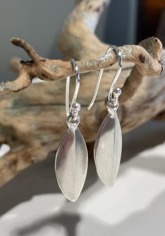 Mirror Leaf earrings